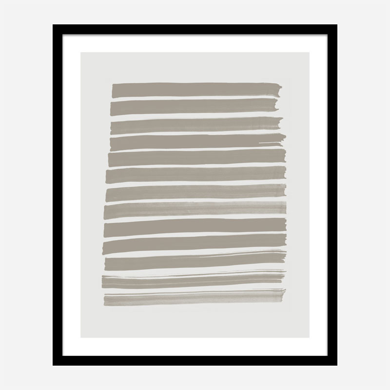 Green Strokes Art Print Green Strokes Art Print