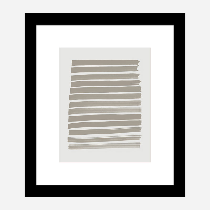 Green Strokes Art Print Green Strokes Art Print