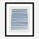 Blue Strokes Art Print Blue Strokes Art Print
