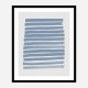 Blue Strokes Art Print Blue Strokes Art Print