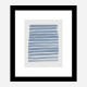 Blue Strokes Art Print Blue Strokes Art Print