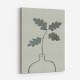 Green Oak Plant Art Print Green Oak Plant Art Print