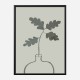 Green Oak Plant Art Print Green Oak Plant Art Print