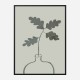 Green Oak Plant Art Print Green Oak Plant Art Print