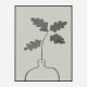 Green Oak Plant Art Print Green Oak Plant Art Print
