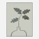 Green Oak Plant Art Print Green Oak Plant Art Print