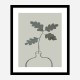 Green Oak Plant Art Print Green Oak Plant Art Print