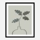 Green Oak Plant Art Print Green Oak Plant Art Print