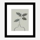 Green Oak Plant Art Print Green Oak Plant Art Print
