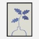 Blue Oak Plant Art Print