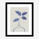 Blue Oak Plant Art Print
