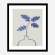 Blue Oak Plant Art Print