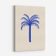 Blue Palm Art Print