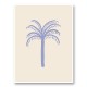 Lilac Palm Art Print Lilac Palm Art Print