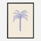 Lilac Palm Art Print Lilac Palm Art Print