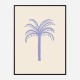 Lilac Palm Art Print Lilac Palm Art Print