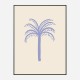 Lilac Palm Art Print Lilac Palm Art Print