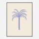 Lilac Palm Art Print