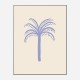 Lilac Palm Art Print Lilac Palm Art Print