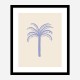 Lilac Palm Art Print Lilac Palm Art Print