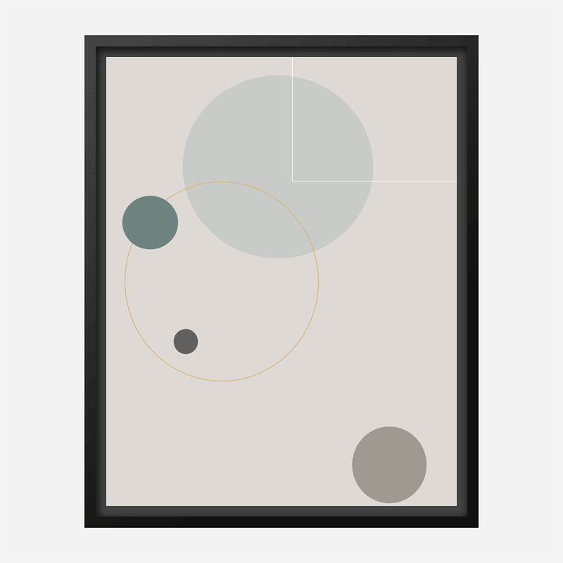 Space Orbit 03 Wall Art Print