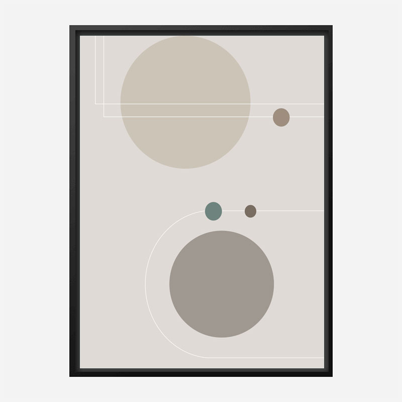 Space Orbit 02 Wall Art Print
