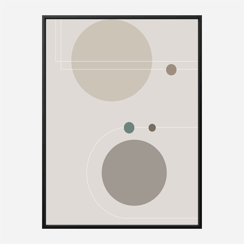 Space Orbit 02 Wall Art Print