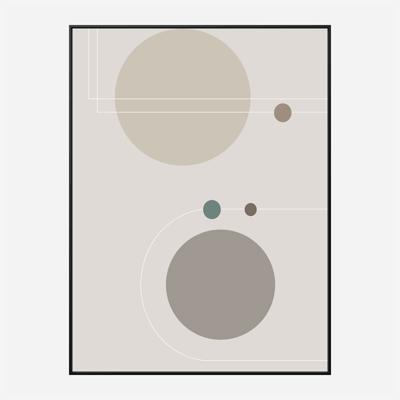 Space Orbit 02 Wall Art Print