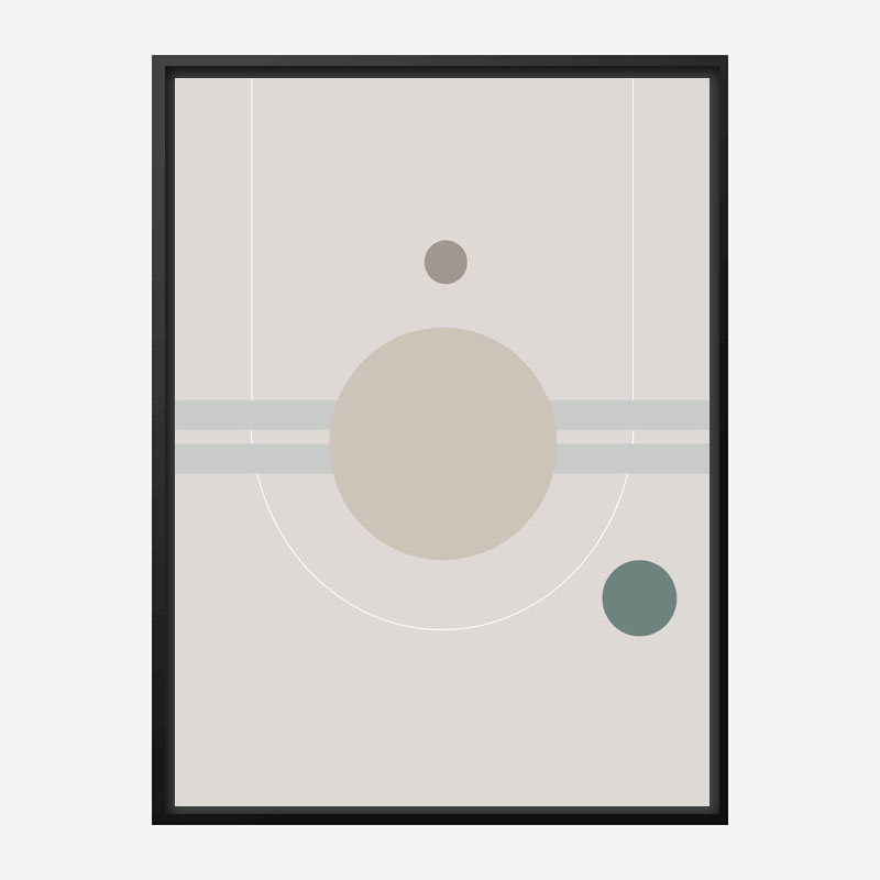 Space Orbit 01 Wall Art Print