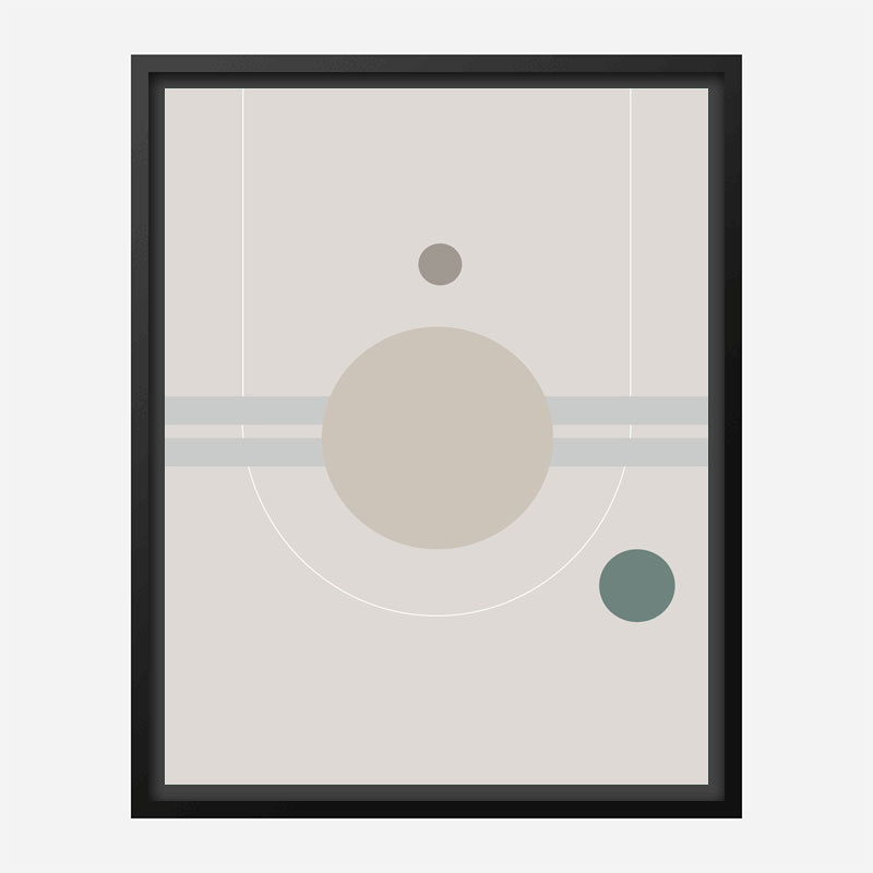 Space Orbit 01 Wall Art Print