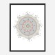 Mandala Fiesta Wall Art Print Mandala Fiesta Wall Art Print