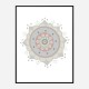 Mandala Fiesta Wall Art Print Mandala Fiesta Wall Art Print