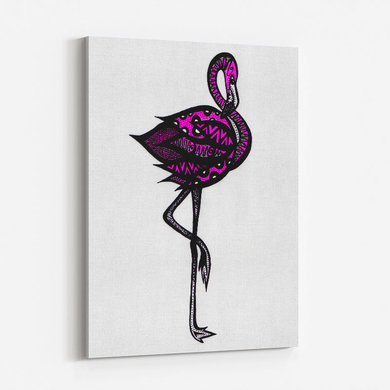 Bingo The Flamingo Art Print