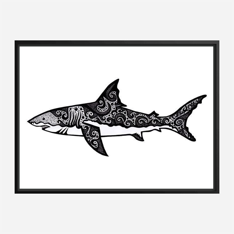 It's a Shark Art Print