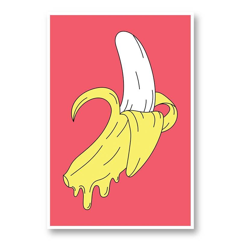 Melting Pink Banana Melting Pink Banana