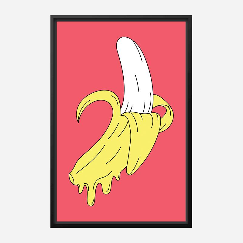 Melting Pink Banana Melting Pink Banana