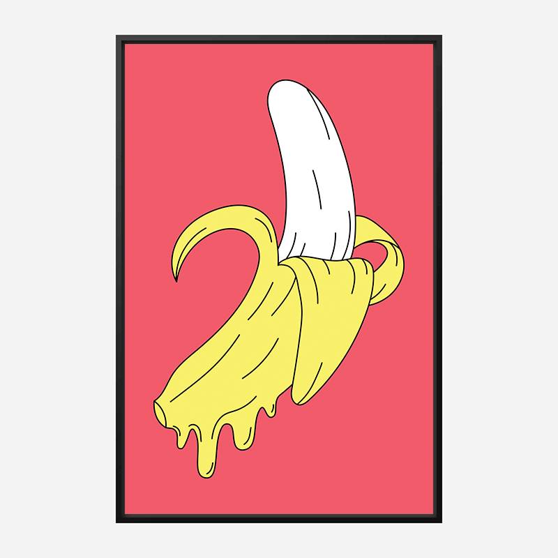Melting Pink Banana Melting Pink Banana