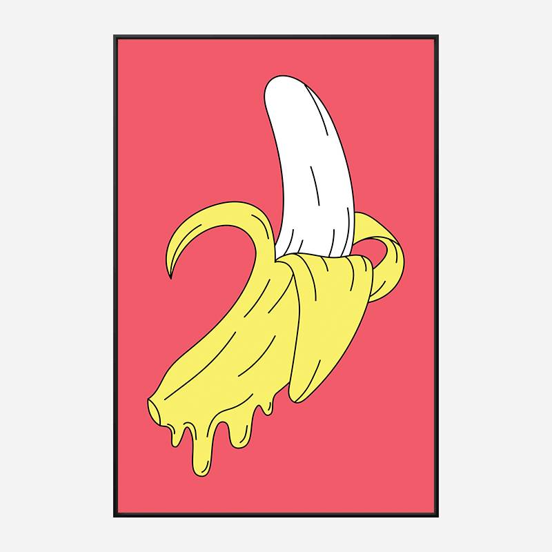 Melting Pink Banana Melting Pink Banana