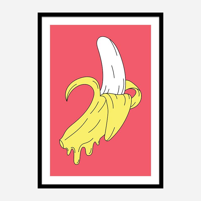 Melting Pink Banana Melting Pink Banana
