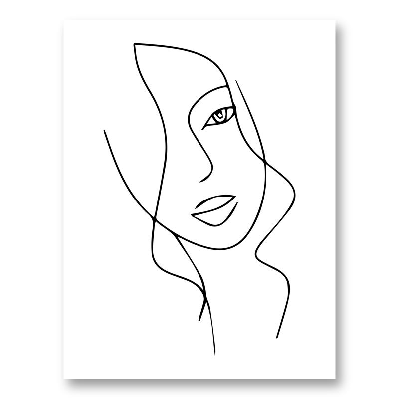 Beauty Line Art Print