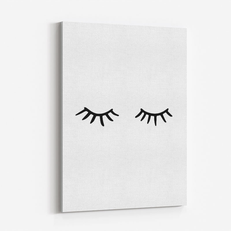 Eye Lashes Art Print