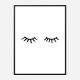 Eye Lashes Art Print