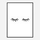 Eye Lashes Art Print