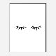 Eye Lashes Art Print