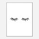 Eye Lashes Art Print