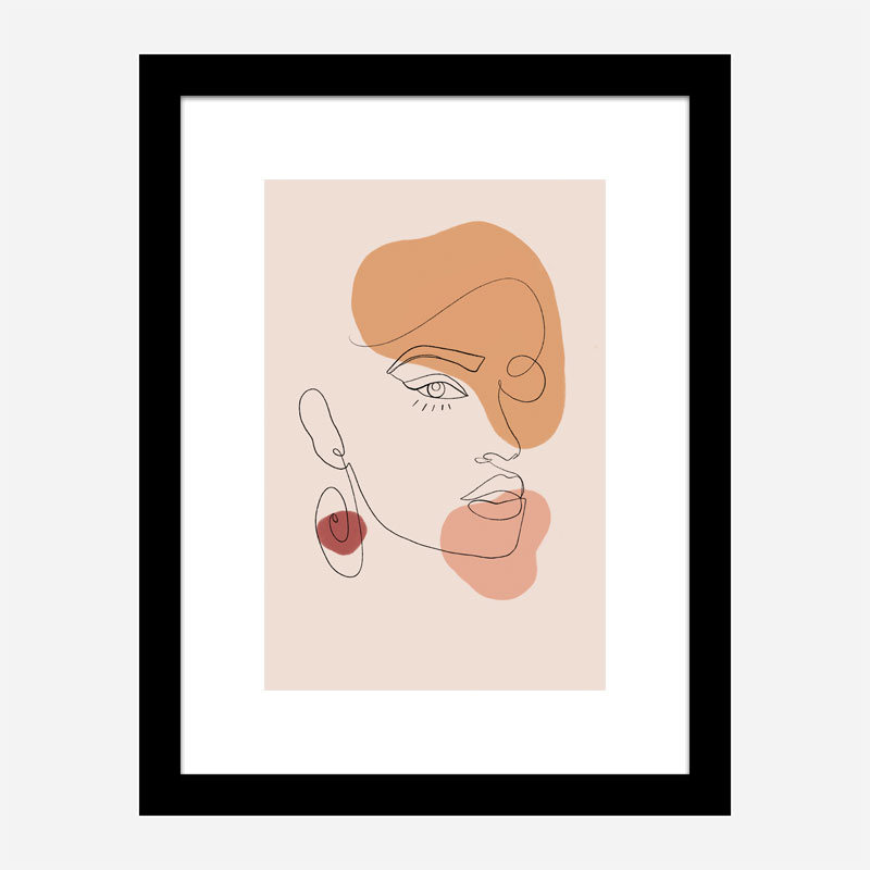 Portrait Line Art Print