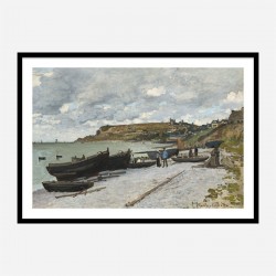 Sainte Adresse by Claude Monet Art Print