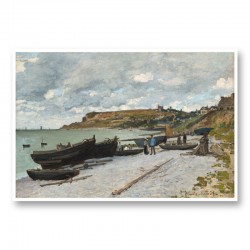 Sainte Adresse by Claude Monet Art Print