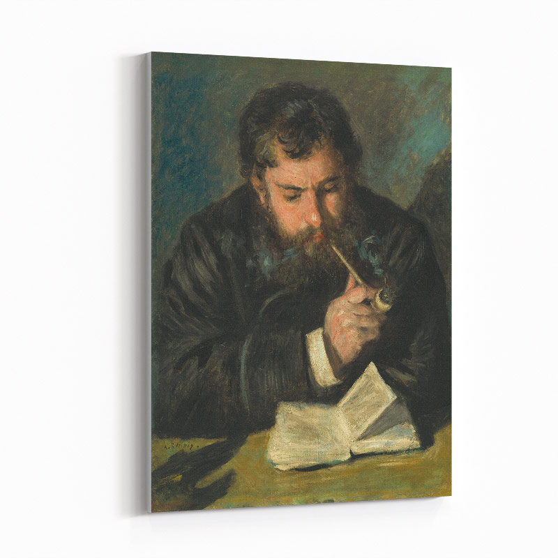 Auguste Renoir by Claude Monet Art Print Auguste Renoir by Claude Monet Art Print