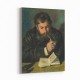 Auguste Renoir by Claude Monet Art Print Auguste Renoir by Claude Monet Art Print